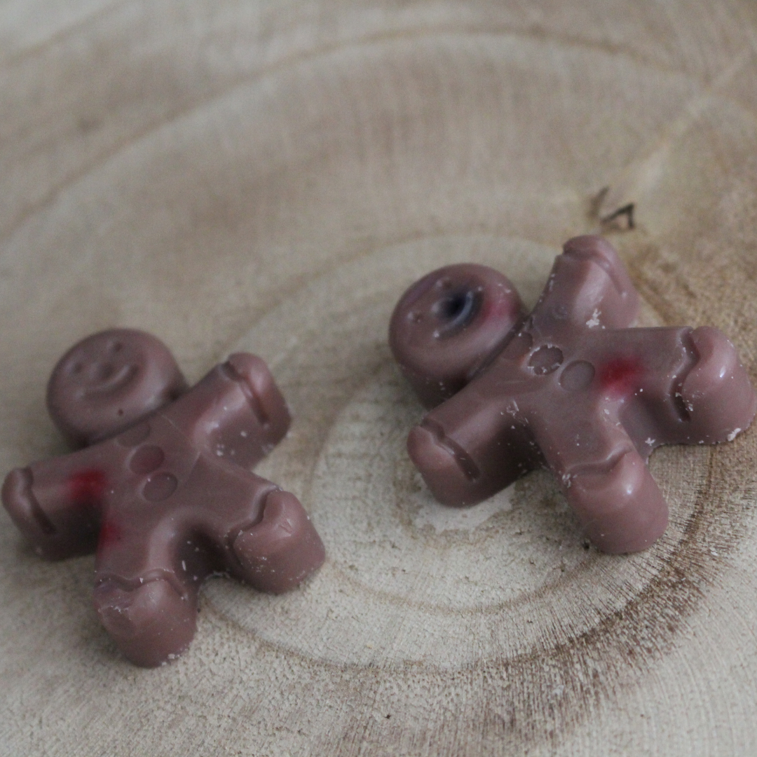 Fondant - bonhomme pain d'épices & canne à sucre 🍬🍪